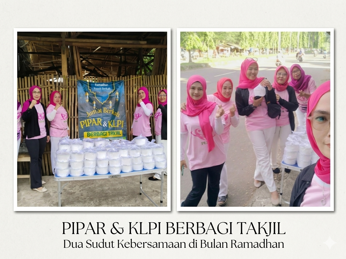 Sinergi Kebaikan: KLPI dan PIPAR Gelar Aksi Bagi-Bagi Takjil Gratis di Alun-Alun Cangehgar